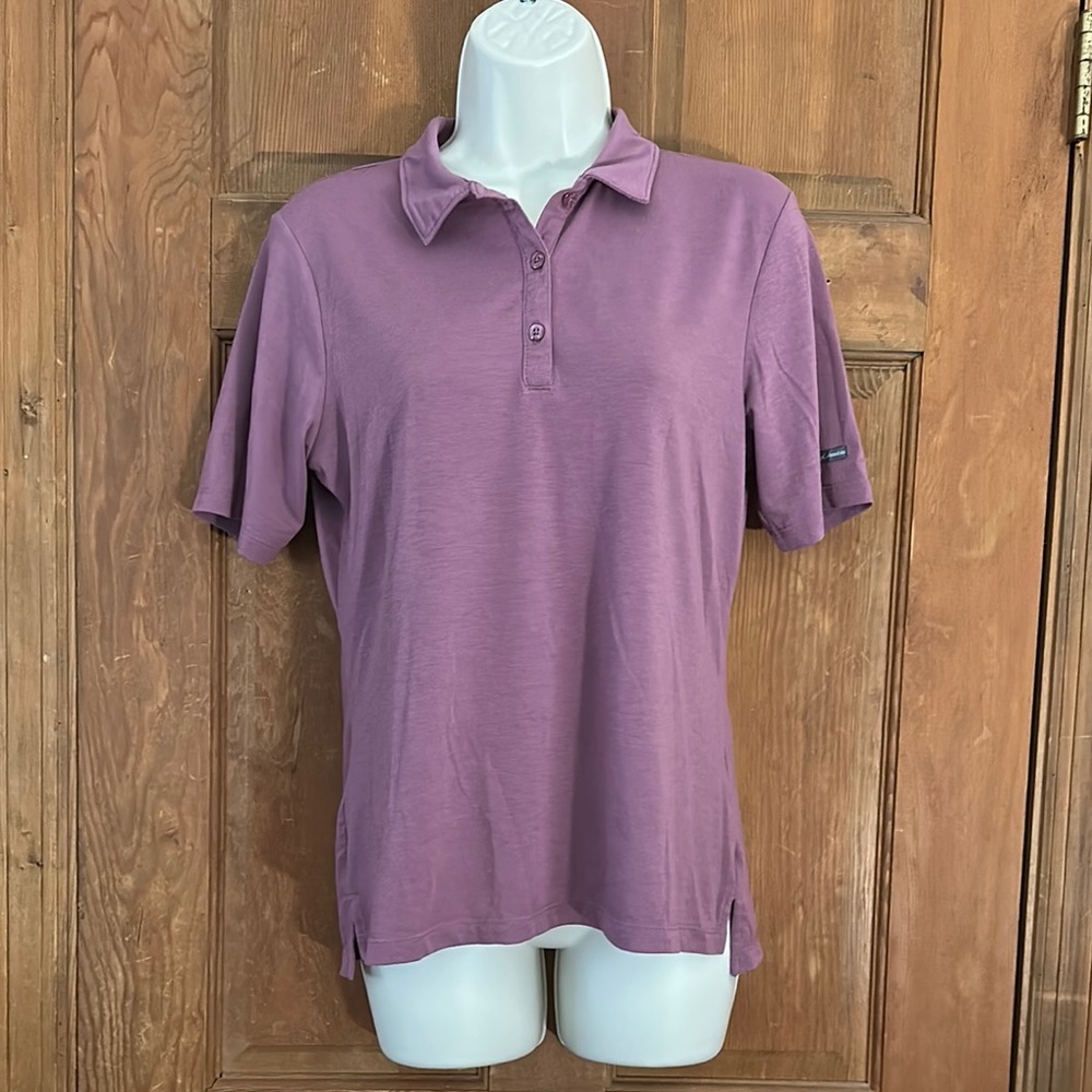 Columbia Women’s Purple Polo Tee Size Small